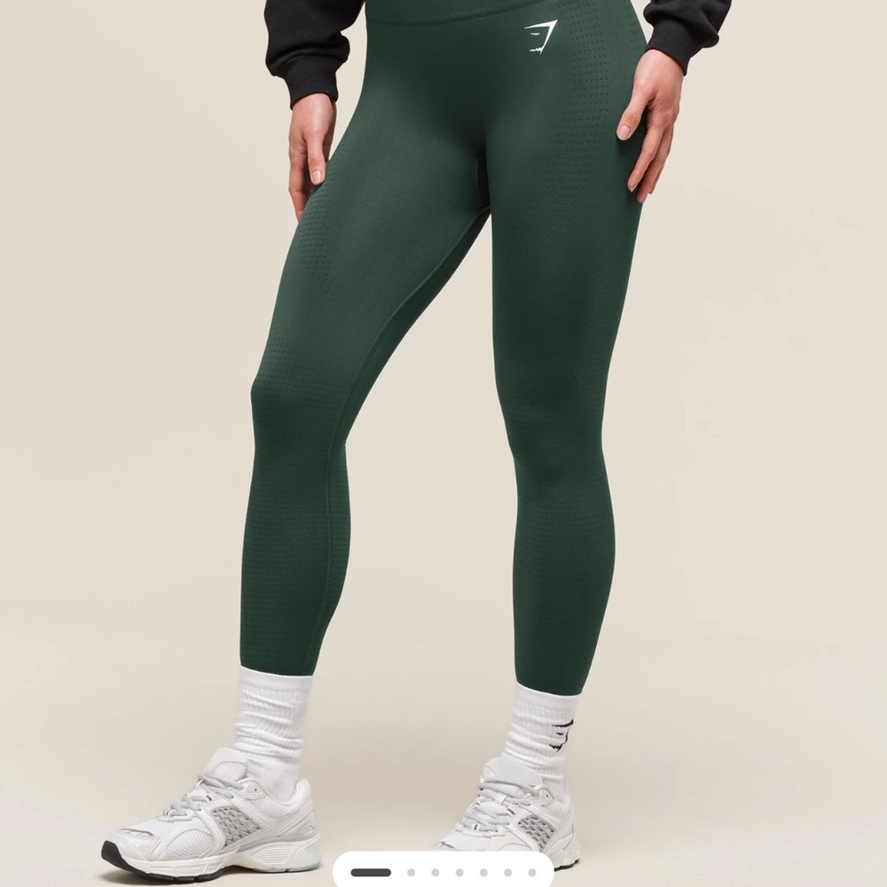 Gymshark Vital Seamless Leggings Woodland Green